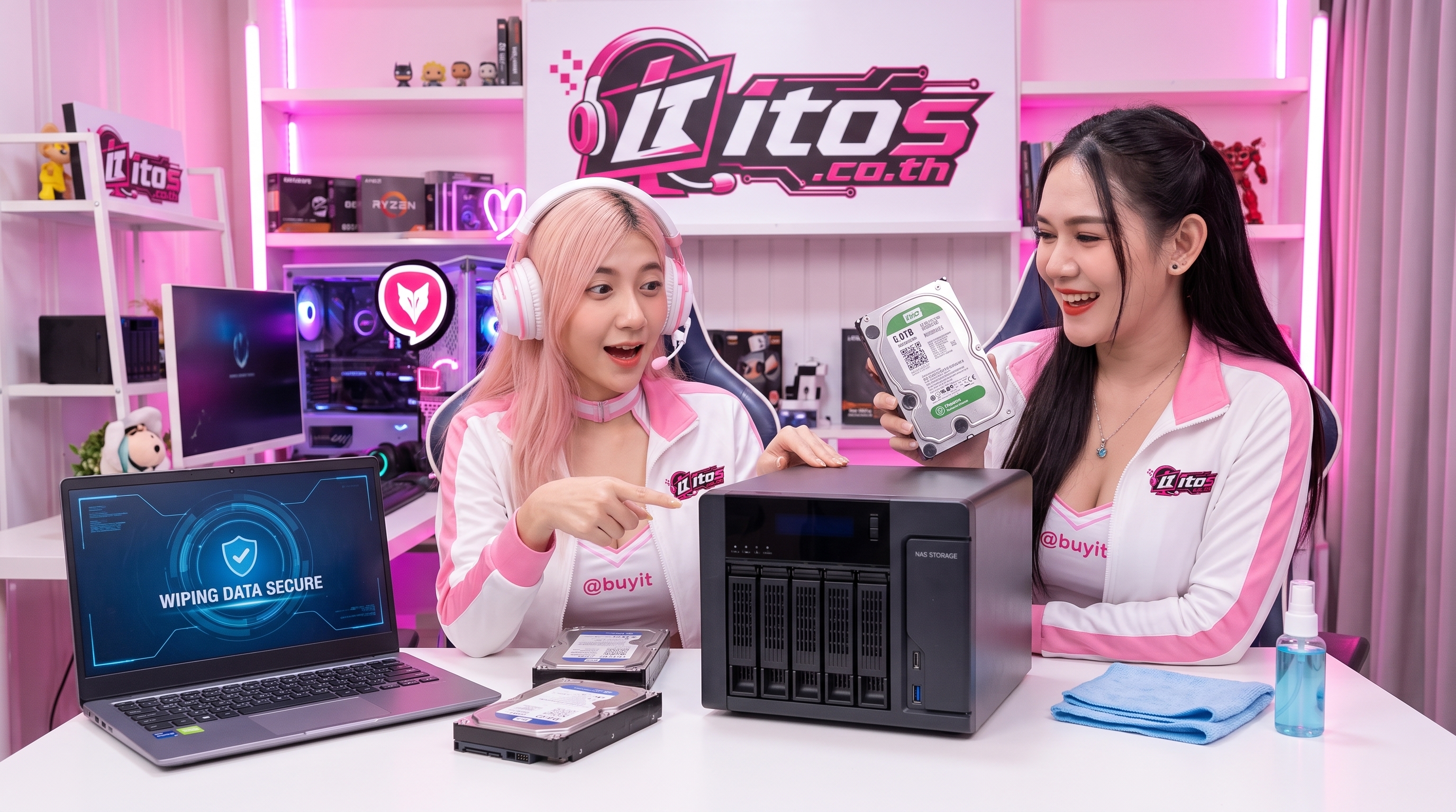 จัดการข้อมูลก่อนขาย NAS Storage วิธี Wipe ข้อมูล HDD องค์กรให้ปลอดภัยไม่รั่วไหลและได้ราคาเหมาะสม