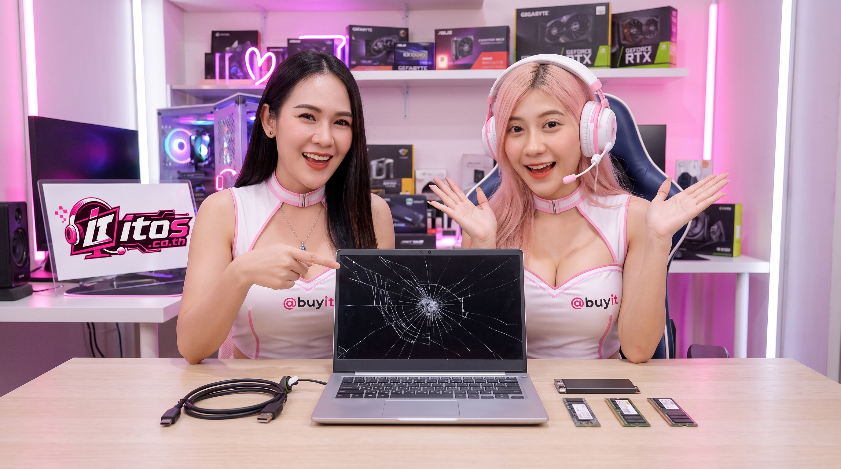 Notebook จอแตก เปิดไม่ติด ขายได้ไหม? สำรวจแนวทางการขายเครื่องเสียเพื่อเป็นอะไหล่