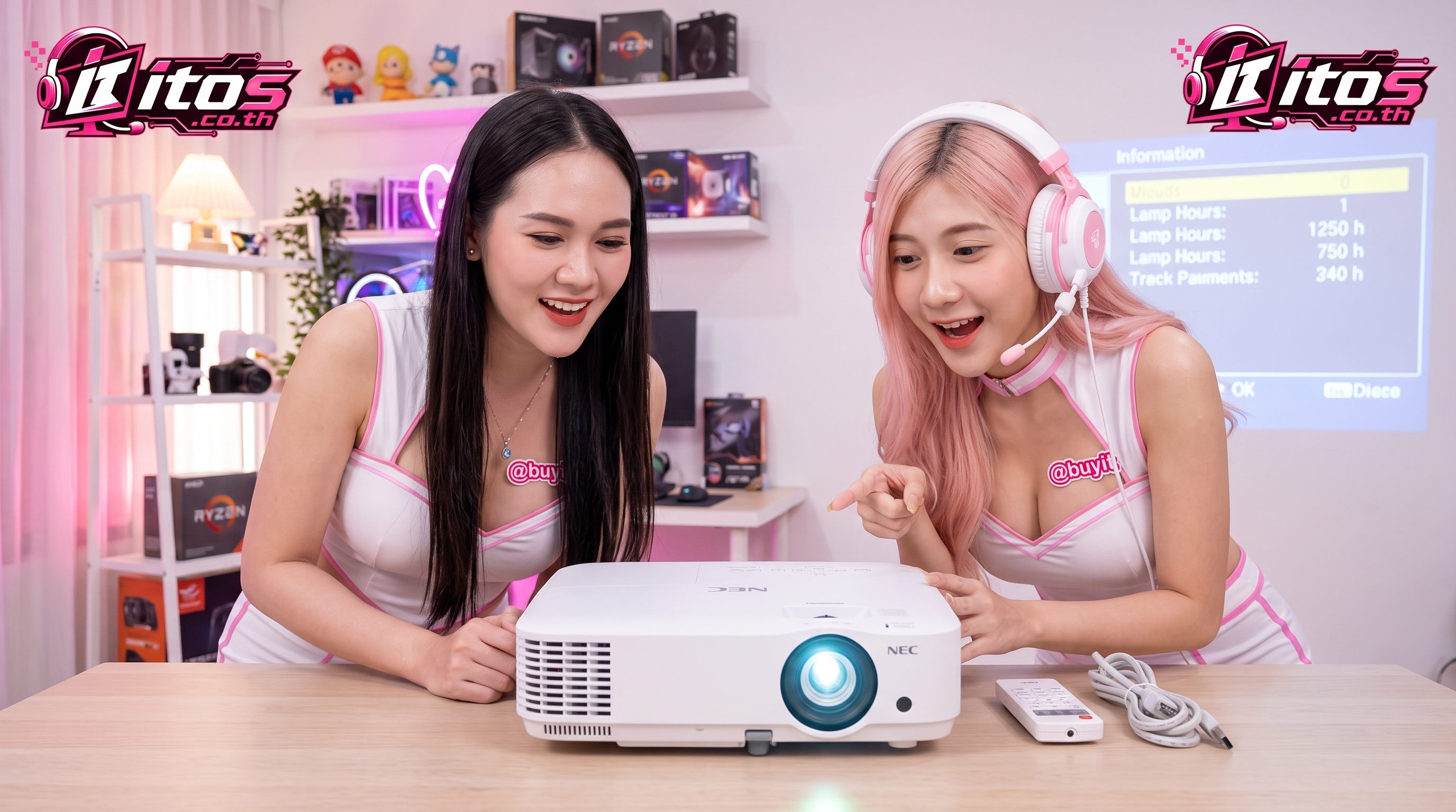วิธีเช็กชั่วโมงหลอดภาพ Projector NEC ก่อนนำไปขายต่อ ช่วยประเมินสภาพได้แม่นยำ